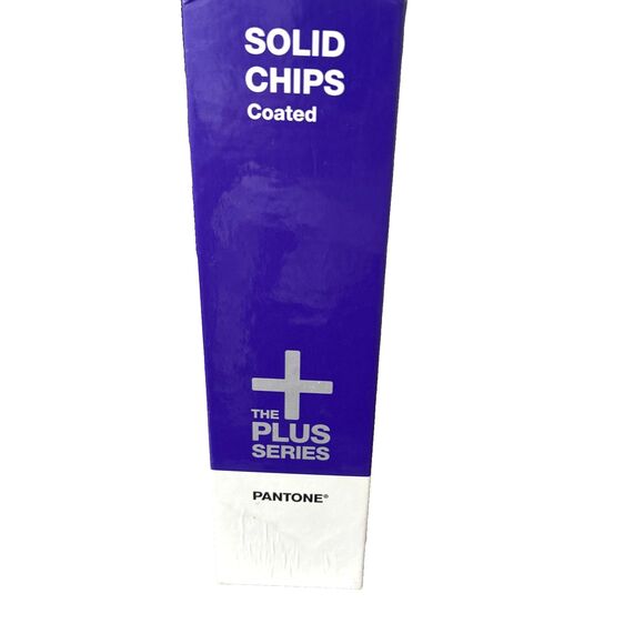 Pantone The + Plus Series Solid Chips COATED Solid Color Book Reference - Picture 2 of 16